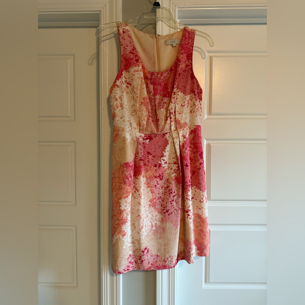 Floral Pink Loft Dress